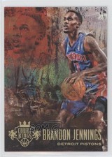 2013-14 Panini Court Kings Gold /25 Brandon Jennings #78