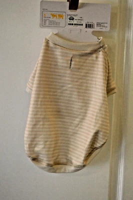 Sudadera Boots & Barkley talla pequeña a rayas para mascotas hasta 20 libras Foto 1 de 4