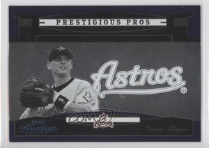 2005 Playoff Prestige Prestigious Pros Purple /200 Craig Biggio #PP-7 HOF