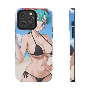 Bulma Waifu Phone Cases iPhone And Samsung Case Kawaii Anime Manga Hentai - Picture 1 of 43