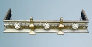 Large 19th Century Country House Brass Fender - Picture 1 of 7