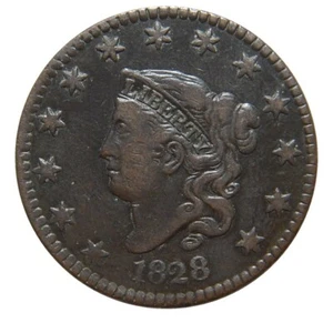 Großer Cent/Penny 1828 Newcomb 1 höherwertige Wahl mit eBay-Flip ab Januar 2005 - Bild 1 von 3