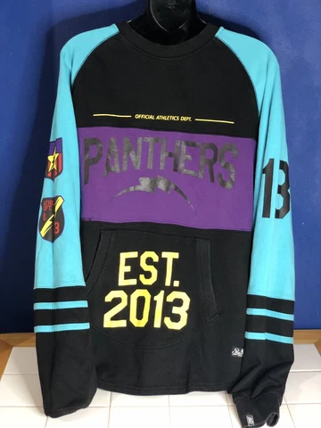 Rare Post Game Mens Athletic  Sweater Panthers Size 2XL XXL Cover
