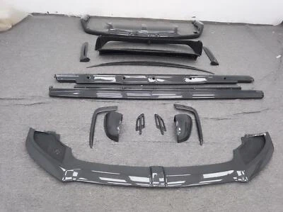 CARBON BODY KIT For BENTLEY BENTAYGA 2015+ FRONT LIP REAR DIFFUSER TRUNK SPOLER - Image 1 of 4