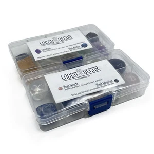 Juego de protección curativa de cristal de curación Reiki natural caído áspero surtido - Imagen 1 de 19
