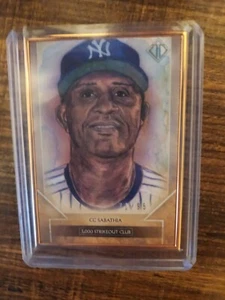2020 Topps Transcendent  Sketch Reproductions #TTCR-CCS C.C. Sabathia /95 - Picture 1 of 3