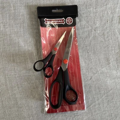 MUNDIAL MARKS Pinking & Scissors Shears Dressmaker Vint. New West Germany - Image 1 of 4