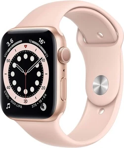 Apple Watch Series 6 Stal nierdzewna 44MM - Złoty/Różowy - 4G - A2376 - Zdjęcie 1 z 12