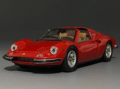 1/43 Ferrari Dino 246 GTS 1967 Red | Bang - Made in Italy 7133 - Image 1 of 4