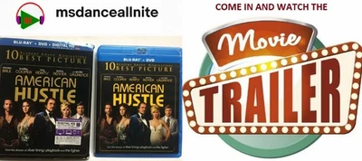 American Hustle [2013] (Blu-ray/DVD,2014,2-Disc Set) w/Embossed Foil Slipcover! - Image 1 of 4