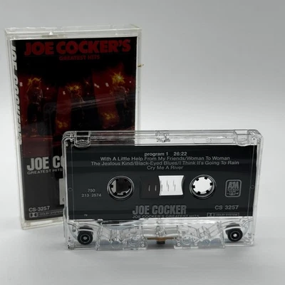 Joe Cocker's Greatest Hits Cassette - Great Condition - Tested - Image 1 of 4