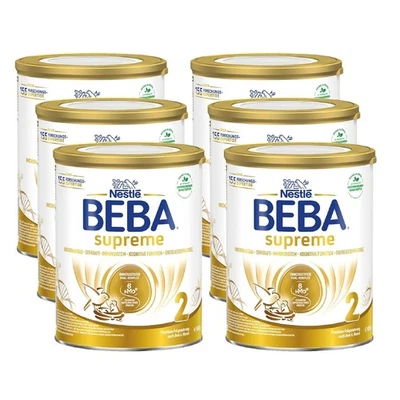 Nestlé BEBA SUPREME 2 Folgemilch (6 x 800g) - Bild 1 von 4
