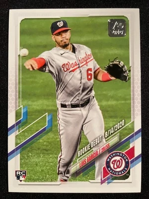 Luis GARCIA RC 2021 Topps Update Series #US261 Washington Nationals - Image 1 of 2