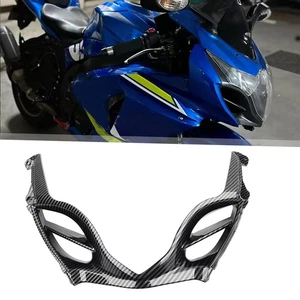 Carbon Fiber Upper Front Fairing Cowl Nose For Suzuki GSX-R1000 2009-2016 K9 - Picture 1 of 10