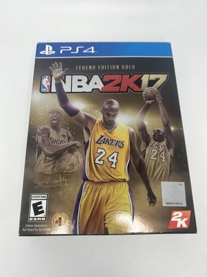 RARE Nba 2k17 Legend Edition PS4 with Poster  Skin And Reflective Panel - Image 1 of 4