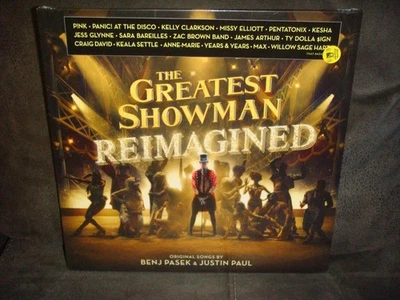 THE GREATEST SHOWMAN REIMAGINED - FILM SOUNDTRACK VINYL LP RECORD ALBUM-SEALED - Image 1 of 4