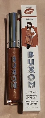 BUXOM Full-On Plumping Lip Polish - "SARINA" - Full Size - New In Box - Image 1 of 3