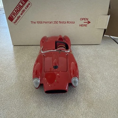 DANBURY MINT 1958 FERRARI 250 TESTA ROSSA W/ Original Box. & Title - Image 1 of 4