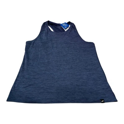 NWT Brooks Run Happy Luxe Tank Size L-HTR Midnight Blue - Image 1 of 4