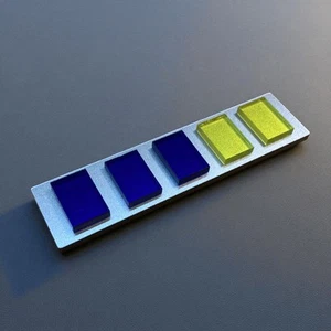 Imperial Officer Rank Bar Imperial Navy Intelligence Commander Made from Acrylic - Picture 1 of 7