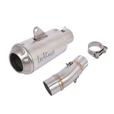 Tubo silenciador de escape deslizable 51 mm para Kawasaki Z400 Ninja 250 400 2017-2025 Foto 1 de 4