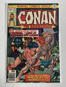 Conan the Barbarian #63 Marvel Comics Jun '76 Bronze Age FN/VF - Picture 1 of 1