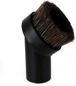 RDEXP Spazzola antipolvere rotonda 25 mm pelo di cavallo 1,25" attacco sottovuoto... - Foto 1 di 6