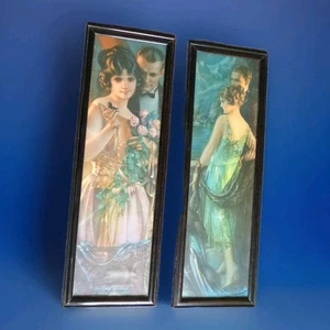 ANTIGUO GEN PRESSLER IMPRESIONES ENMARCADAS PAR ORIGINAL 1925 IMPRESIÓN LITOGRAFÍA ART DECO - Imagen 1 de 15
