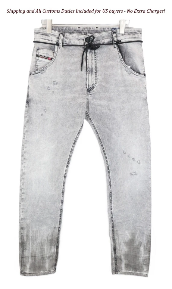 DIESEL KROOLEY-X-SP-NE 0091H JOGG JEANS W32 100 AUTHENTIC