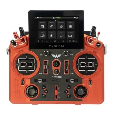 FrSky TANDEM X20 PRO AW orange red Senderset 2,4Ghz inkl Akku, Alu-Koffer - Bild 1 von 4