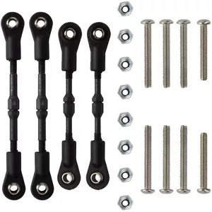 Adjustable Steering Turnbuckle Linkage Rod Set for Tamiya TT-02B Upgrade Parts - Picture 1 of 5
