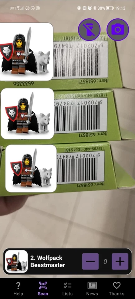 3x (pcs) LEGO CMF Series 27 Wolfpack Beastmaster Minifigure. 71048 NEW - Image 1 of 1