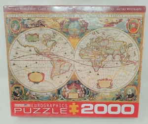 Rompecabezas antiguo mapa del mundo EuroGraphics (2000 piezas) - Imagen 1 de 10