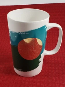 Starbucks 2014 Coffee Dot Collection Mug 16oz Teal Green White Gold Dot Ceramic - Picture 1 of 6