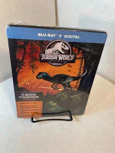Jurassic World 5 Movies Steelbook (Blu-ray+Digital) NEW (Sealed)-Box Shipping - Bild 1 von 7
