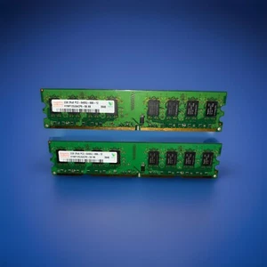 Hynix 2GB DDR2 RAM Module HYMP125U64CP8-S6AB - Picture 1 of 2