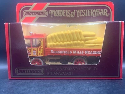 Matchbox Yesteryear Y-18 1918 Atkinson Model 'D' Steam Wagon - Image 1 of 2