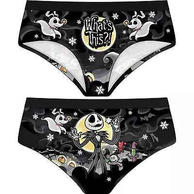 Harebrained What's This Panties Nightmare Before Christmas Cartoon Undies - Image 1 of 4