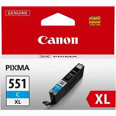 CANON Cartouche D'Encre CLI-551C Cyan (CLI551C) - Original - Standard ou XL 11ml - Image 1 of 4
