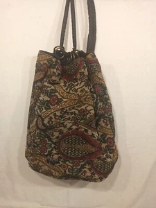 Kenneth Cole Tapestry Reversible Backpack With Pouch - Picture 1 of 11
