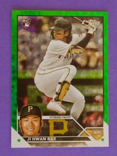 2023 Topps Series 2 Ji Hwan Bae RC Green Foil Baseball Card #274/499