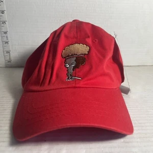 AMERICAN DAD Roger Alien Runner Afro Baseball Cap Red Embroidered Crew Gift 200X - Picture 1 of 12