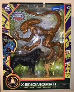 7" RUNNER XENOMORPH ALIEN - LANARD WALMART EXCLUSIVE 2021 PREDATOR NEW IN HAND! - Picture 1 of 4