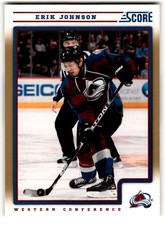 2012-13 Score Gold Rush Erik Johnson #138 Colorado Avalanche