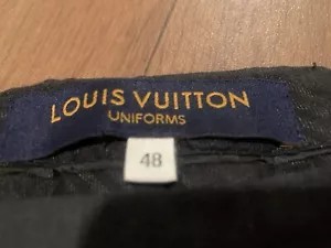 Men’s Size 34 X 34 Louis Vuitton Uniforms Dress Pants Virgin Wool Dry Clean Only - Picture 1 of 24