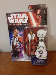 Poe Dameron Hasbro Star Wars The Force Awakens - Action Figure - Picture 1 of 1