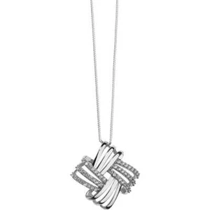 Collana donna COMETE GIOIELLI GLB 1250 oro bianco 18 kt diamanti certificati - Bild 1 von 2