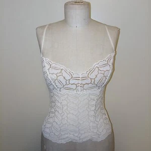 Cosabella Vintage Y2K White Lace Camisole Top  S  - Picture 1 of 7