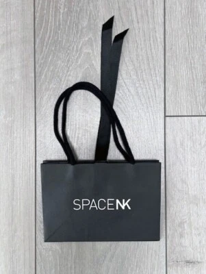 SPACE NK BLACK LOGO SIGNATURE SMALL GIFT BAG NEW CHRISTMAS  — 第 1/4 张图片
