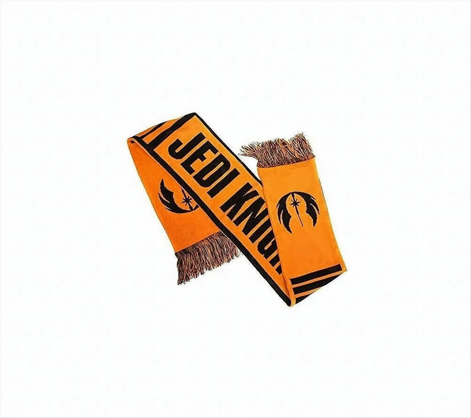 DIFUZED EUROPE Sciarpa Star Wars Jedi Knight e Rebel Alliance logo nuova e confezione originale